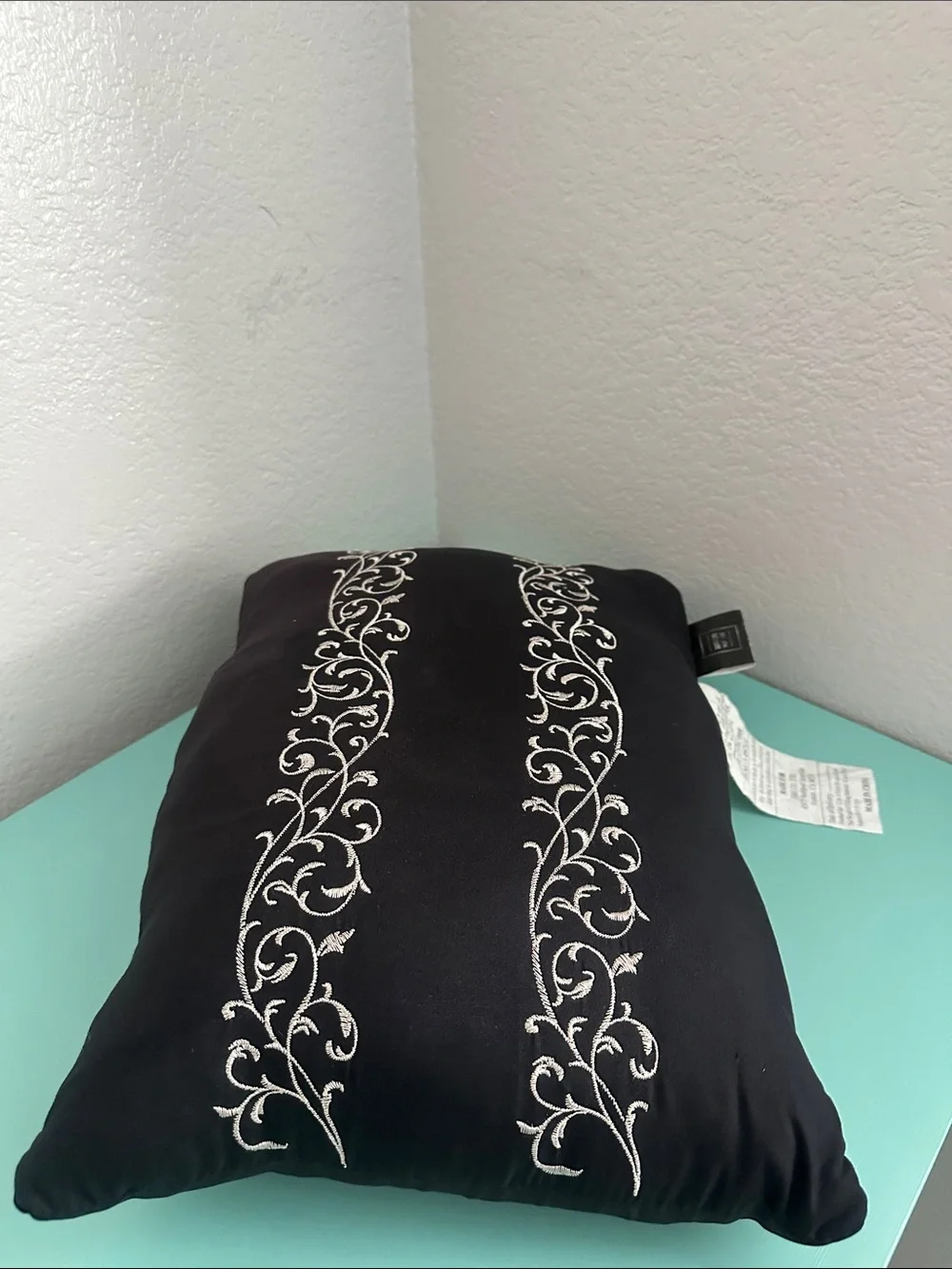 Union Square collection decorative black throw pillow-brand new/never used.